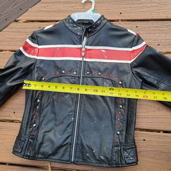 Def Leppard Ladies Leather Jacket from Wilson’s Leather Medium - Picture 10 of 16